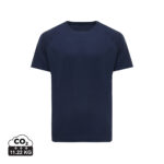 T-shirt bleu marine manches courtes uni