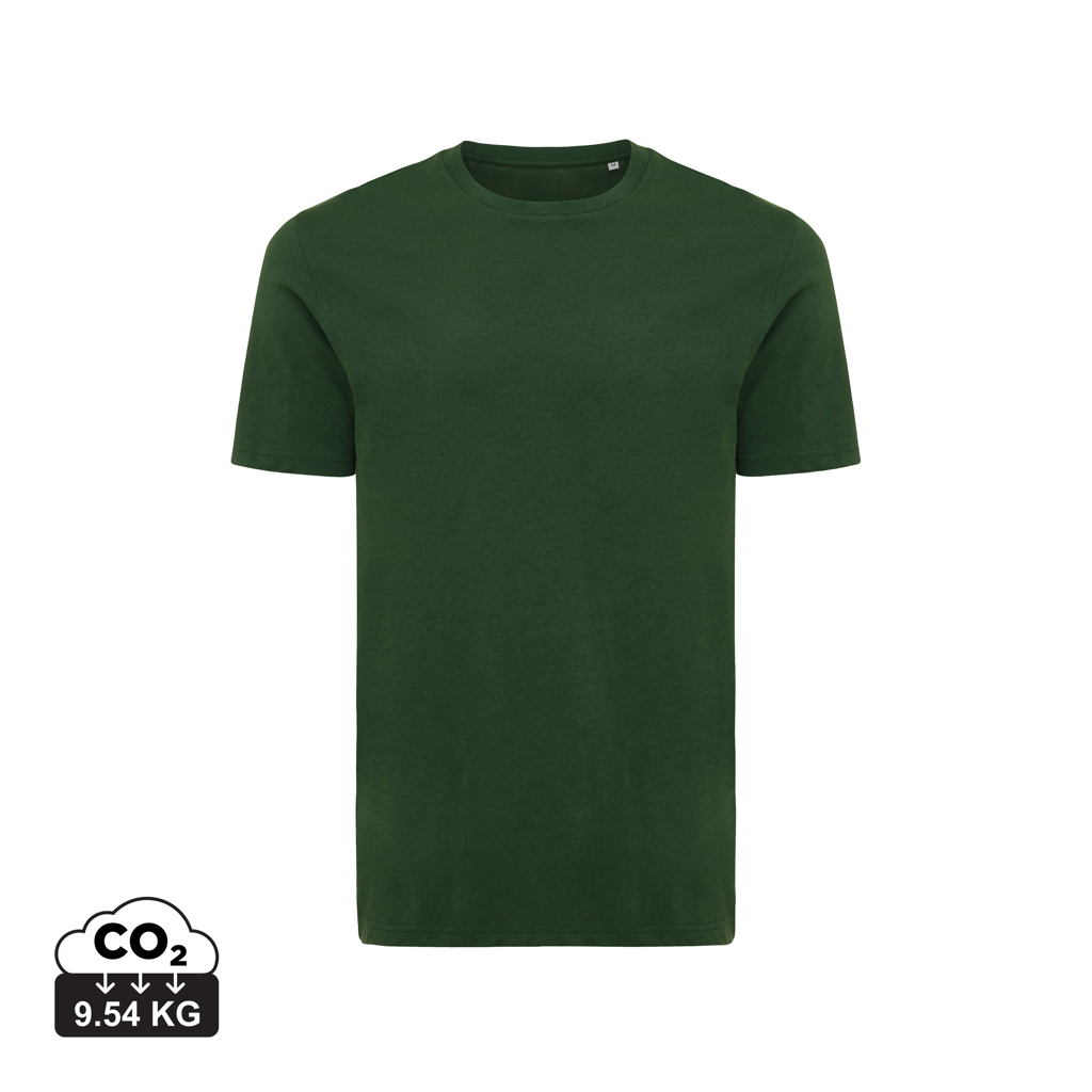 T-shirt vert foncé manches courtes uni