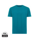 T-shirt vert canard uni avec impact CO2