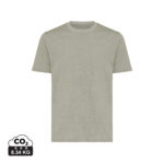 T-shirt uni gris clair avec indicateur CO2