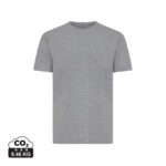 T-shirt gris uni avec indicateur CO2