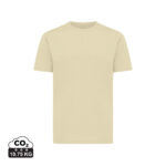 T-shirt beige uni avec indicateur CO2