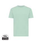 T-shirt vert clair uni vue de face