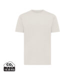 T-shirt beige clair uni à manches courtes