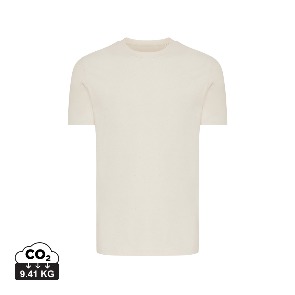 T-shirt beige à manches courtes uni