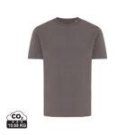 T-shirt marron uni vue de face