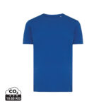 T-shirt bleu uni avec indication CO2