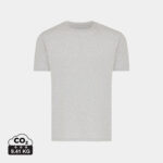 T-shirt gris clair uni vue de face