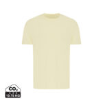 T-shirt beige clair à manches courtes uni