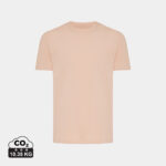 T-shirt beige uni à manches courtes