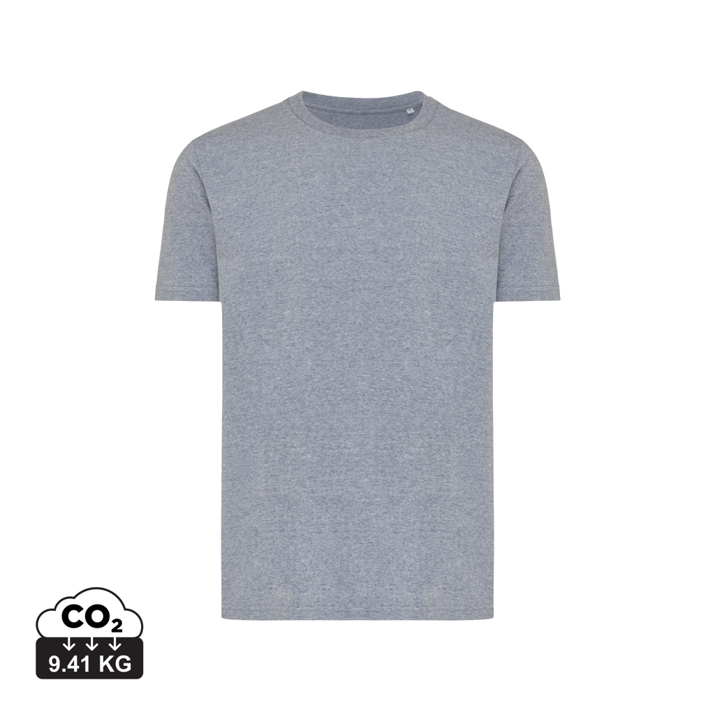 T-shirt gris uni à manches courtes