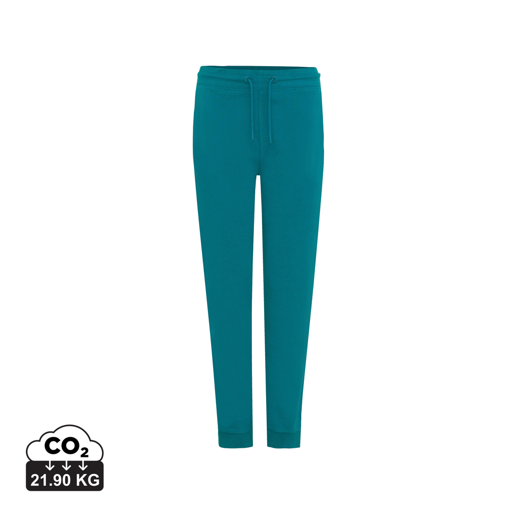 Pantalon de jogging vert canard avec cordon