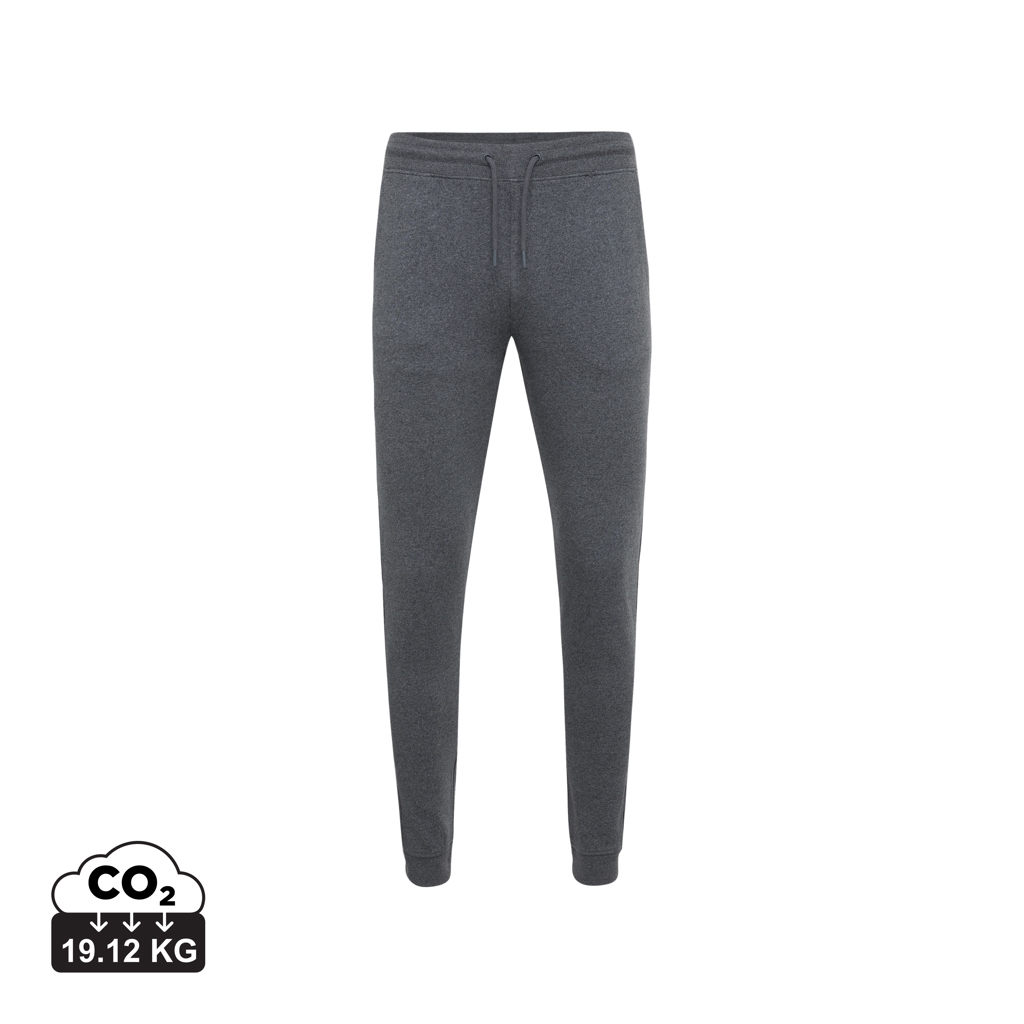Pantalon de jogging gris avec cordon de serrage