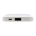 Batterie externe blanche avec port USB-C