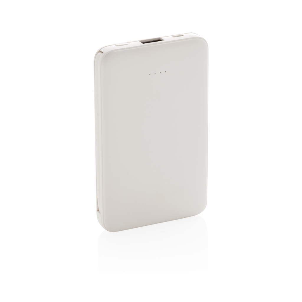 Batterie externe blanche compacte