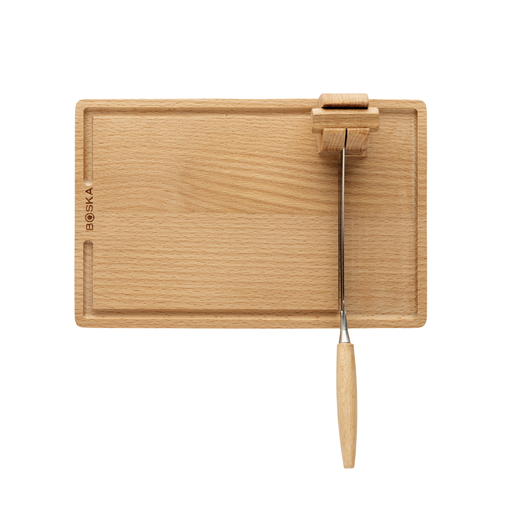 Planche à fromage en bois avec lyre
