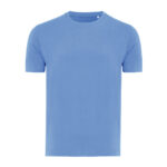 T-shirt bleu clair à manches courtes uni
