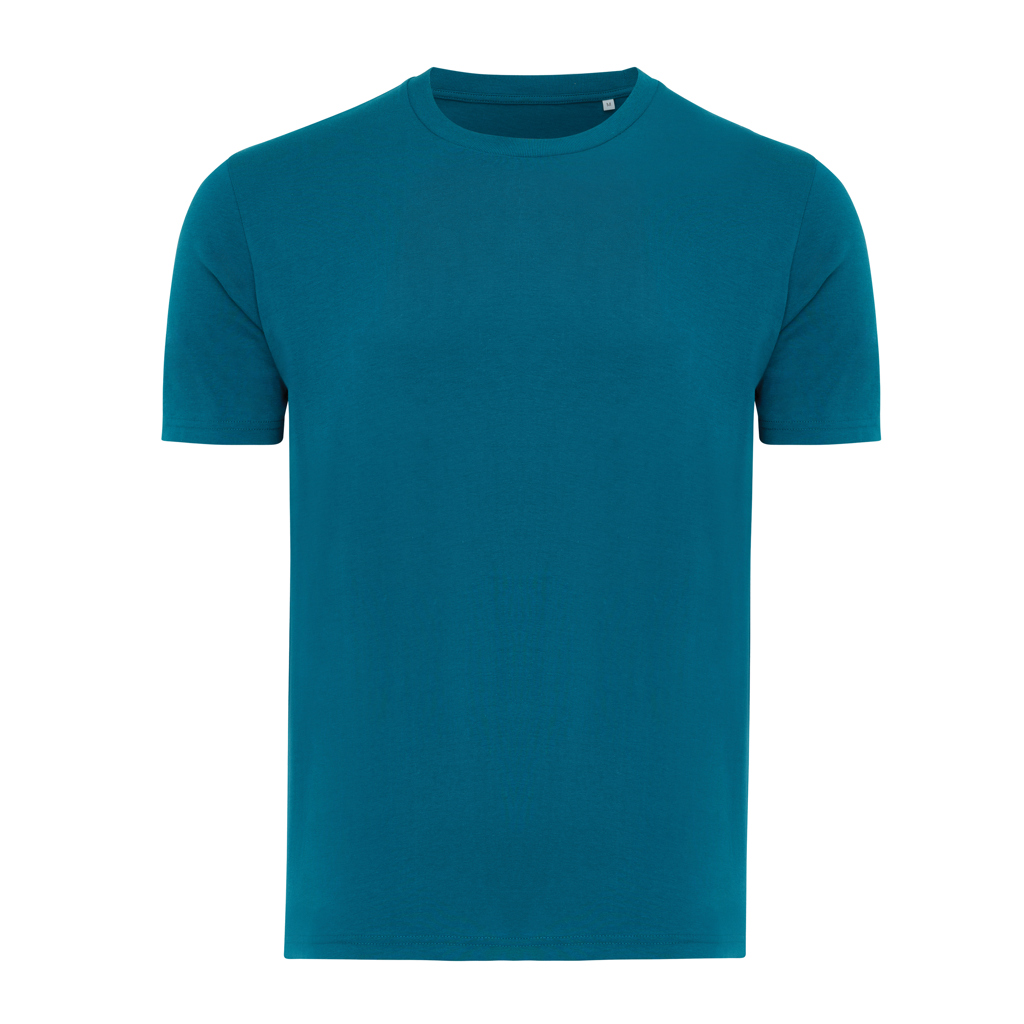 T-shirt uni bleu canard à manches courtes