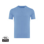 T-shirt bleu clair manches courtes uni