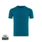 T-shirt uni bleu canard à manches courtes