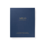 Boîte bleu marine ARLO Executive Writing Set
